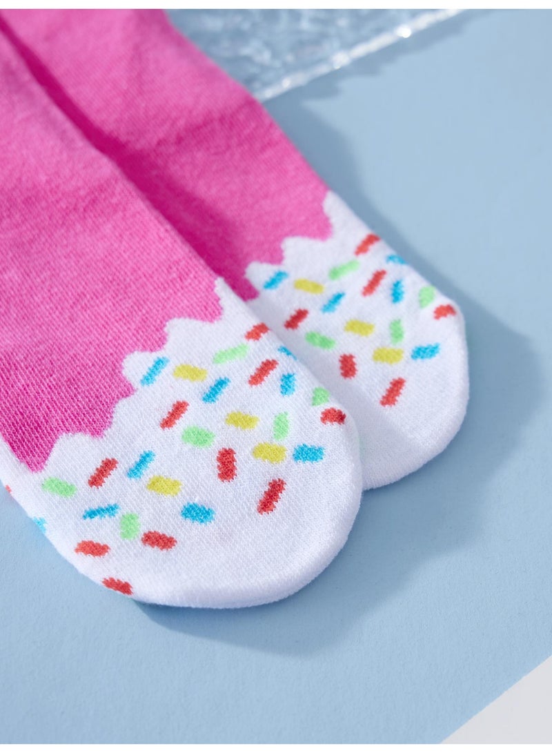 Ember and You Ice cream sprinkle socks (one pair per box) - Image 3